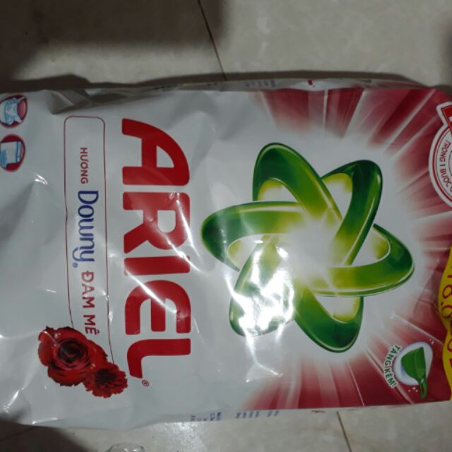 bột giặt ariel 2.7kg và 2.5kg