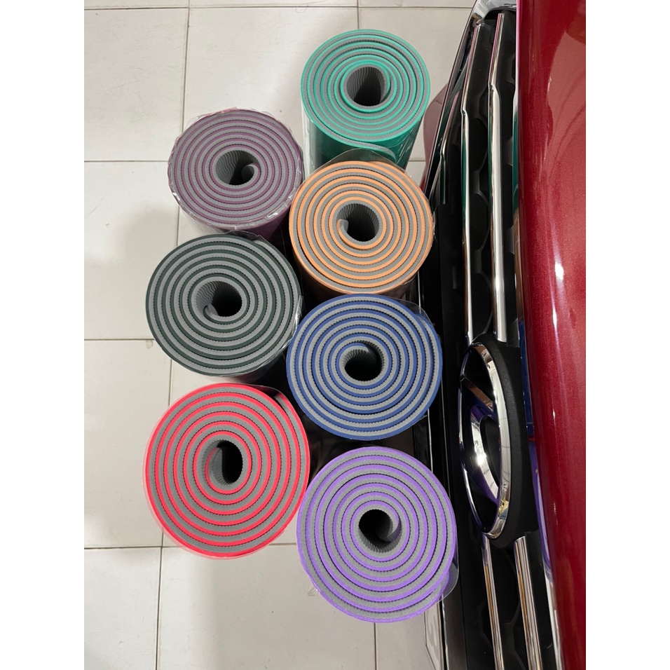 [FreeShip] Thảm yoga cao cấp VN - EVA 2 lớp 6mm chống trượt M5 GSR1 Shalla { HÌNH THẬT}