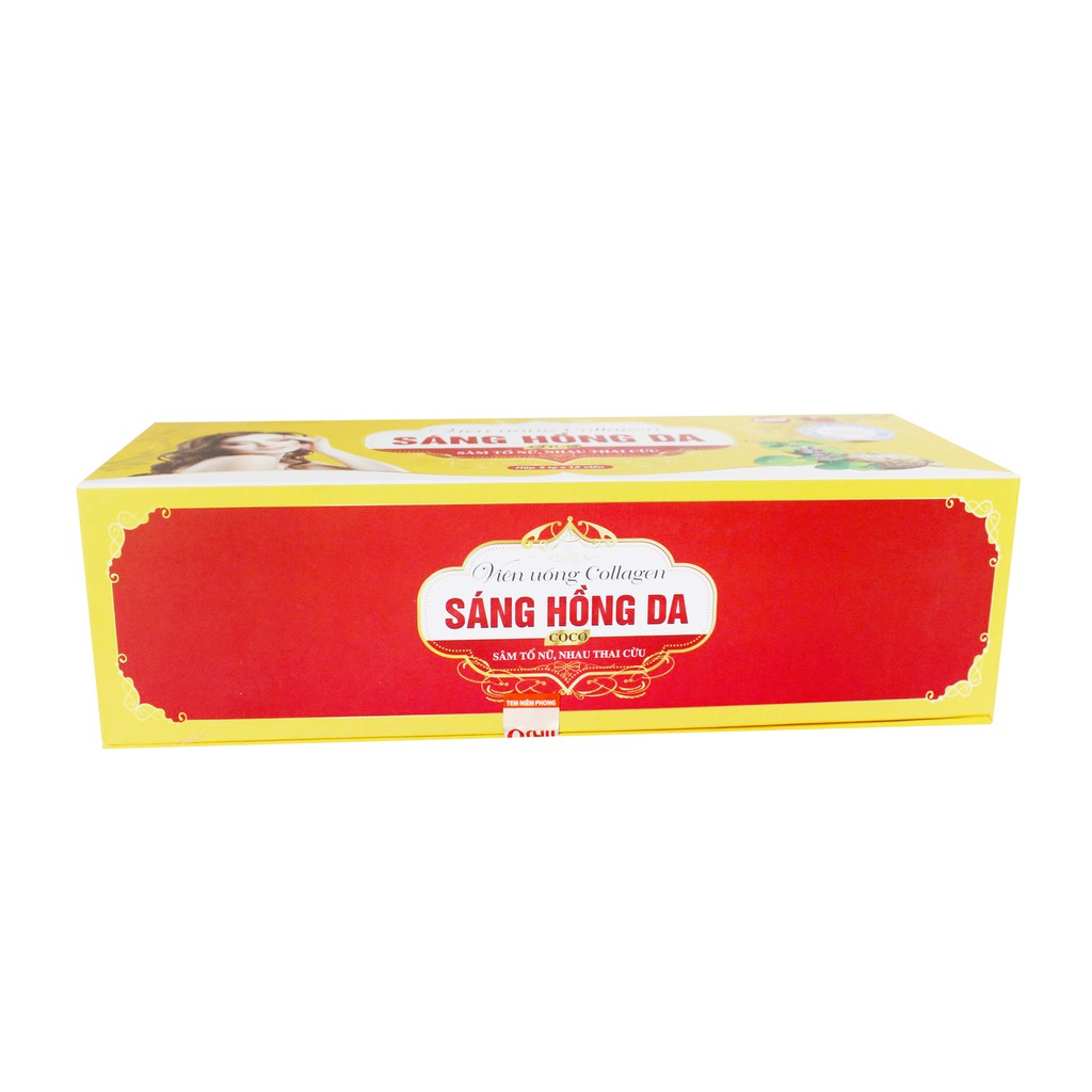 Sáng Hồng Da - Vạn Tam - Hộp 45 Viên - Bổ Sung Sâm Tố Nữ, Collagen, Nhau Thai Cừu. | BigBuy360 - bigbuy360.vn