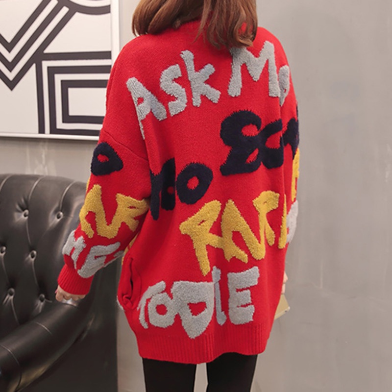 Áo khoác cardigan dệt kim tay dài