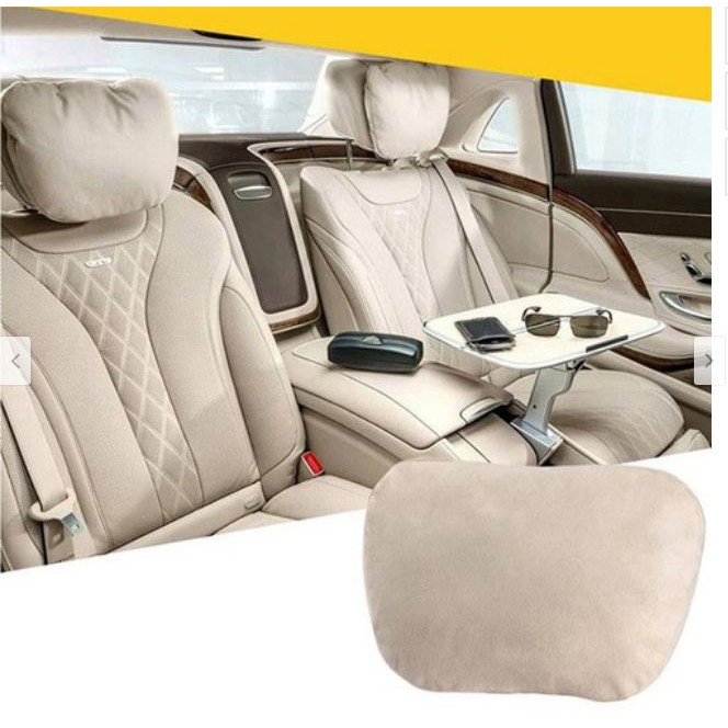 Gối Tựa Đầu Xe Hơi Cao Cấp Da Lôn Maybach