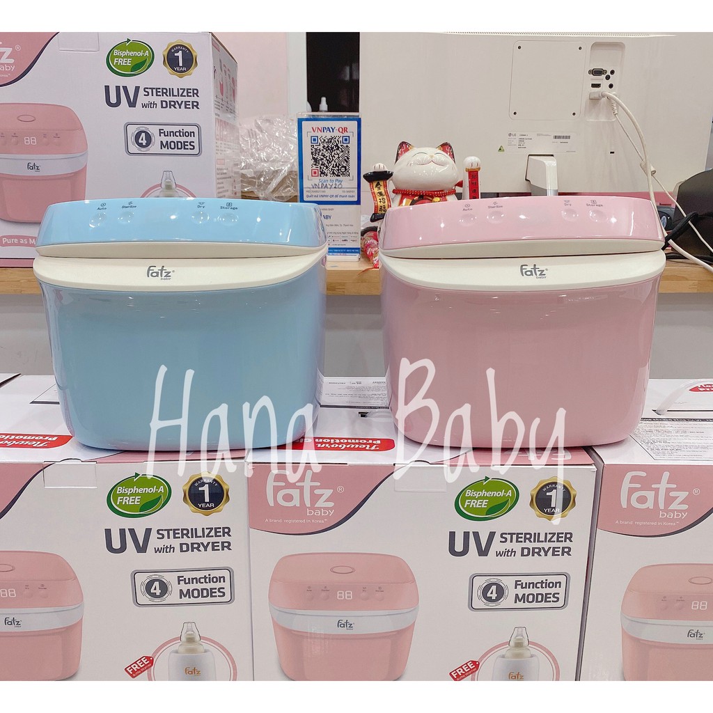 Máy tiệt trùng UV có chức năng sấy khô Fatz baby FB4700 - Chính hãng Hàn Quốc