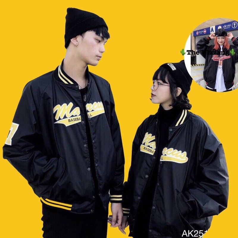 🌵 𝐓𝐡𝐞𝐔𝐥𝐳𝐳𝐚𝐧𝐠 🌵 251 Áo Khoác Dù Bomber Jackets 2 Lớp Viền Po Len Cao Cấp