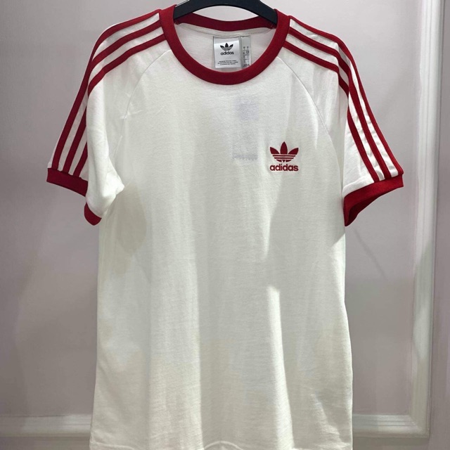 AUTH - Phông adidas unisex DY1533 3 stripes tee