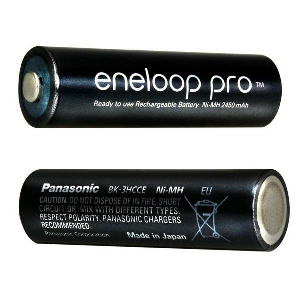 [Mã 229ELSALE hoàn 7% đơn 300K] Bộ 4 Pin Sạc AA Eneloop Pro BK-3HCCE 2550mAh – Chính hãng Panasonic Việt Nam