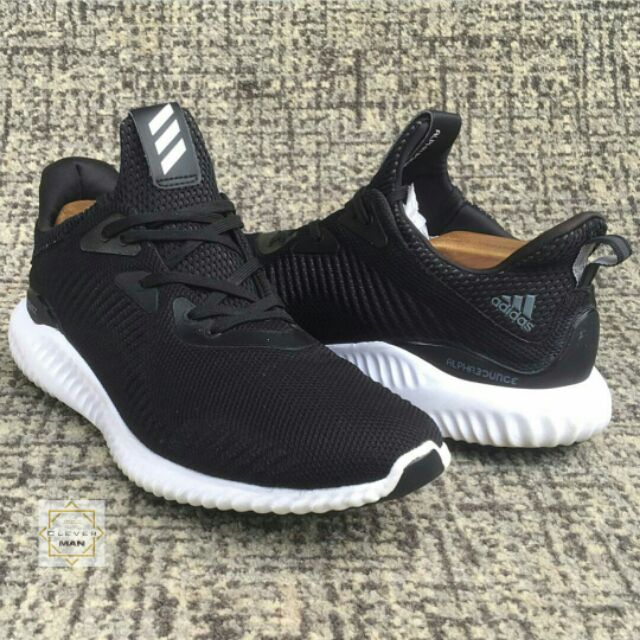 GIẦY đẹp (CỰC HOT) Giày thể thao ALPHABOUNCE BEYOND 2018 ĐEN ĐẾ TRẮNG giá tốt . . . . hot ³