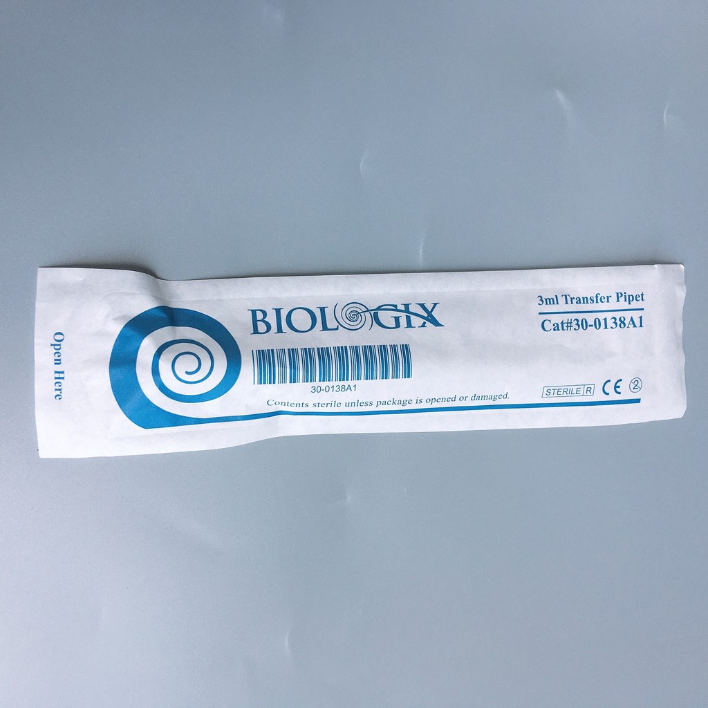 Ống hút sữa Tiện Lợi Biologix Tiệt Trùng 3ml Cho bé không chịu ti bình