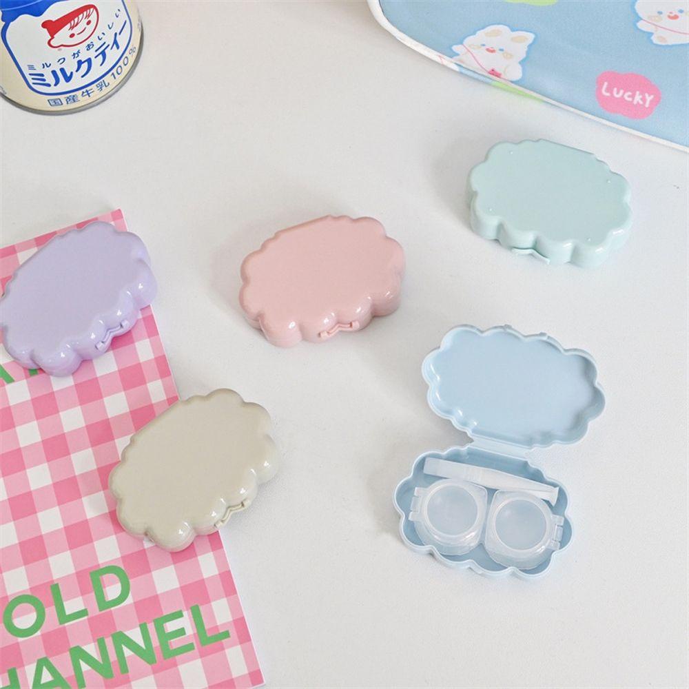 Ốp Điện Thoại Kính Áp Tròng Hình Đám Mây Mini Cho Nữ