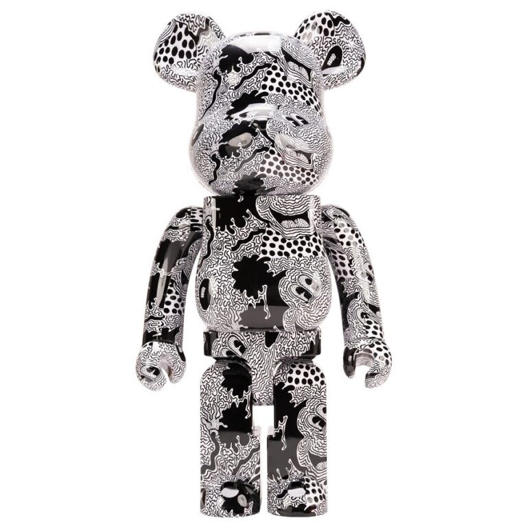 Mô hình trưng bày decor Bearbrick x Keith Haring x Disney Mickey Mouse 100% &amp; 400%