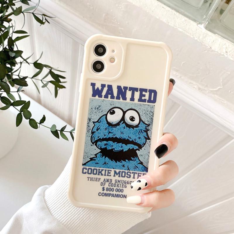 Ốp Điện Thoại TPU Mềm Họa Tiết Hoạt Hình Sesame Street Cho Iphone 12 11 Pro Max X Xs Max Xr 8 7 Plus