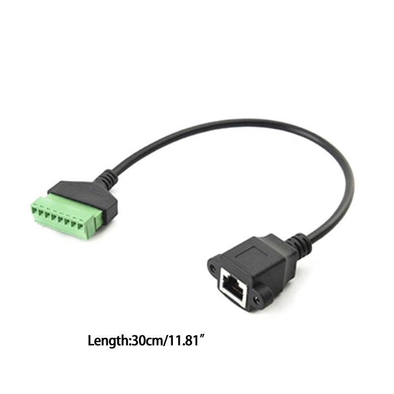 Nama Đầu Nối Dây Cáp Rj45 Ethernet Sang 8 Pin Cho CCTV Digital DVR