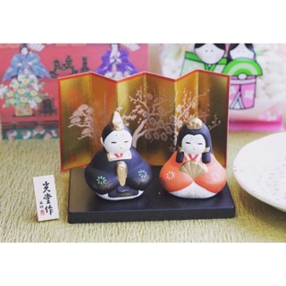 [Freeship] Thanh lý Hộp búp bê sứ Lễ hội Búp bê Nhật Bản Hinamatsuri - Kizuna Box (kèm hình thật)