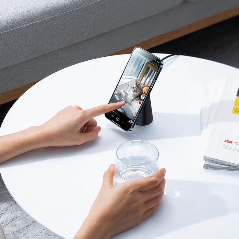 Đế sạc không dây từ tính Baseus cho iPhone 13 iPhone 12 Pro Max