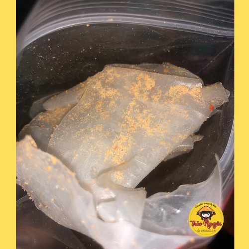 Bánh Tráng Phơi Sương Rìa Muối Nhuyễn, túi zip 100g, Ăn Vặt Sài Gòn