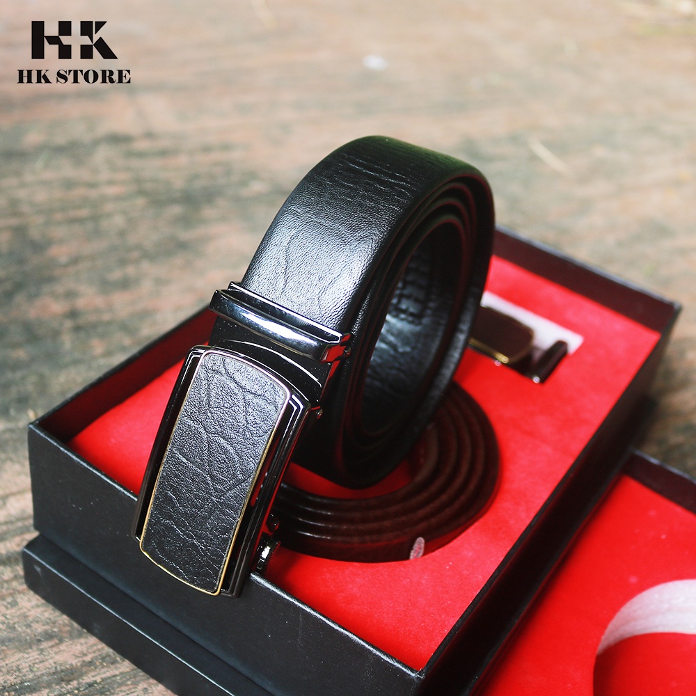 Dây lưng nam da voi hàng cao cấp, sản phẩm fullbox siêu đẹp - bảo hanh 12 tháng - kiểu dáng sang chảnh siêu đẹp