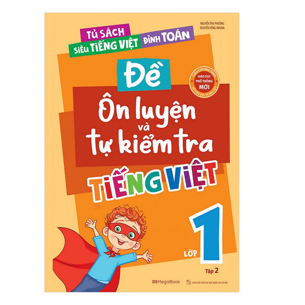 Sách - Combo 2 Cuốn Đề Ôn Luyện Và Tự Kiểm Tra Tiếng Việt Lớp 1