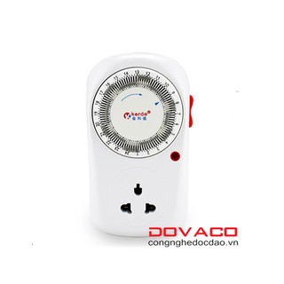 Ổ cắm hẹn giờ lập trình cơ Kerde TW-E05