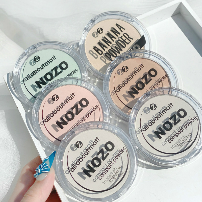 Phấn trang điểm dạng bột NOZO hai công dụng ướt và khô kiểm soát dầu che khuyết điểm lâu trôi | BigBuy360 - bigbuy360.vn