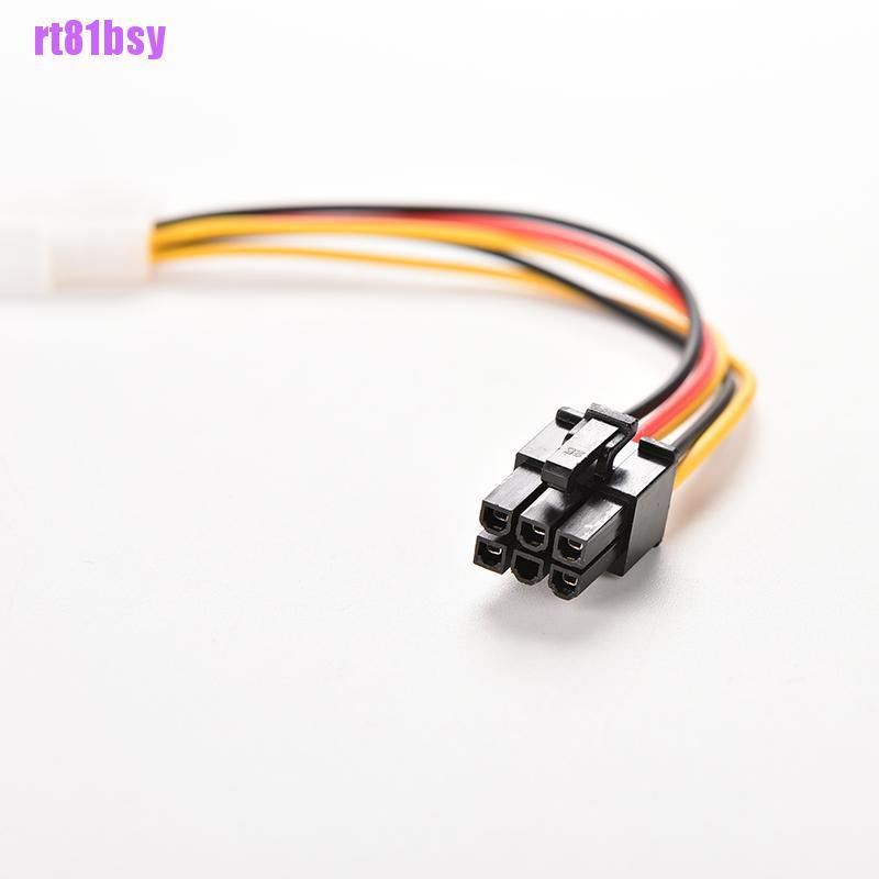 Dây Cáp Kết Nối Nguồn Pci-E Rt81Bsy 4-pin Sang 6-pin Mới | BigBuy360 - bigbuy360.vn