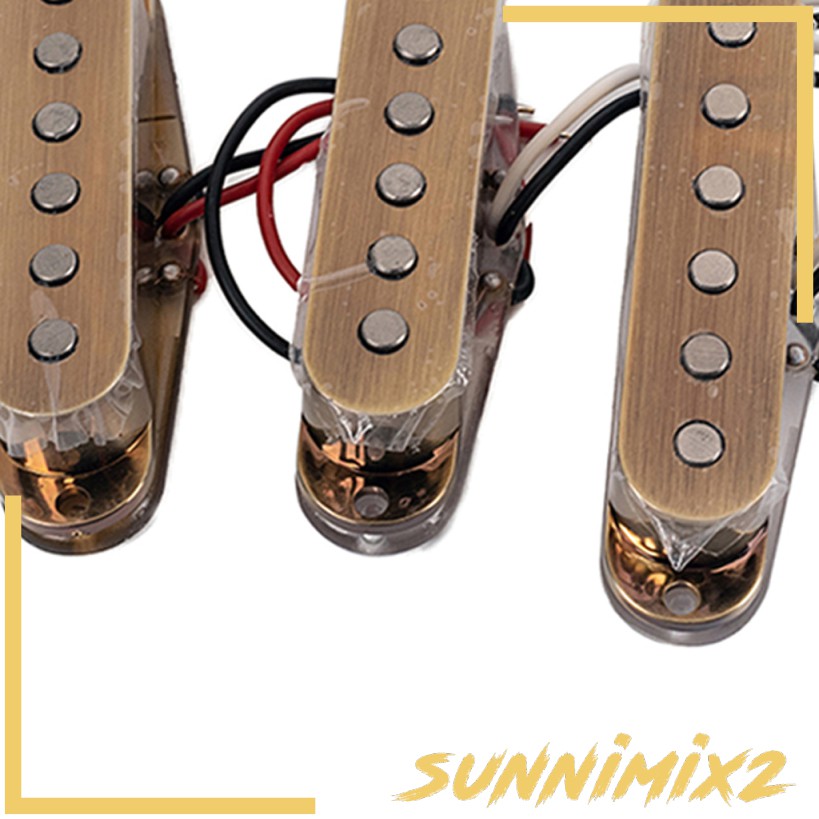 Bộ 3 Pickup Đơn Cho Đàn Guitar Điện Alnico 5 Pickup Sunnimix2