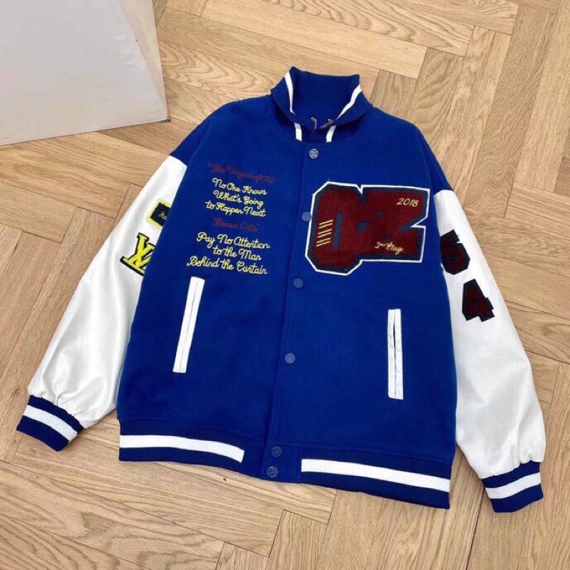 Áo khoác bomber unisex LV Louis Vuitton thời trang thu đông 2021