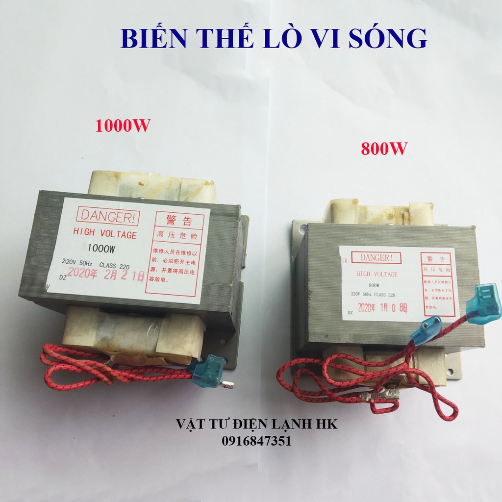 Biến thế - Biến áp lò vi sóng  800W - 1000W LVS