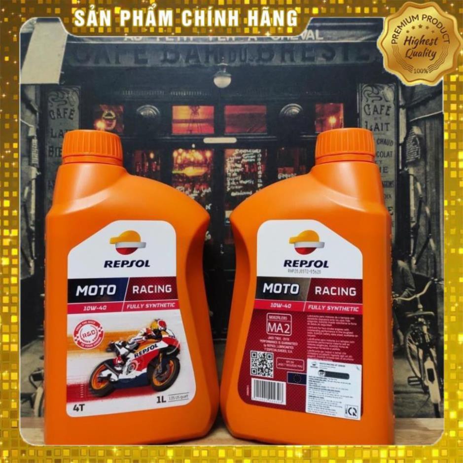 Nhớt Repsol Racing 10W40 ( New 2020)