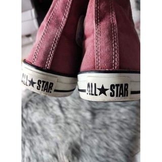 giày converse real đỏ mận 2hand cond cao