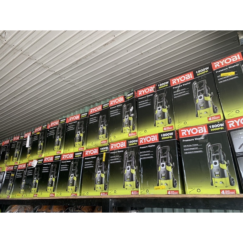MÁY RỬA XE CAO ÁP 1800W 2000PSI RYOBI RPW140-G