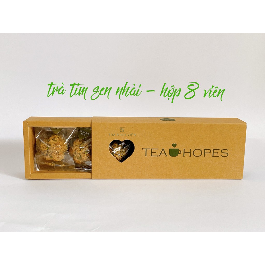 Tea Hopes - Trà viên tim sen, đặc sản xứ Huế - 105g | BigBuy360 - bigbuy360.vn