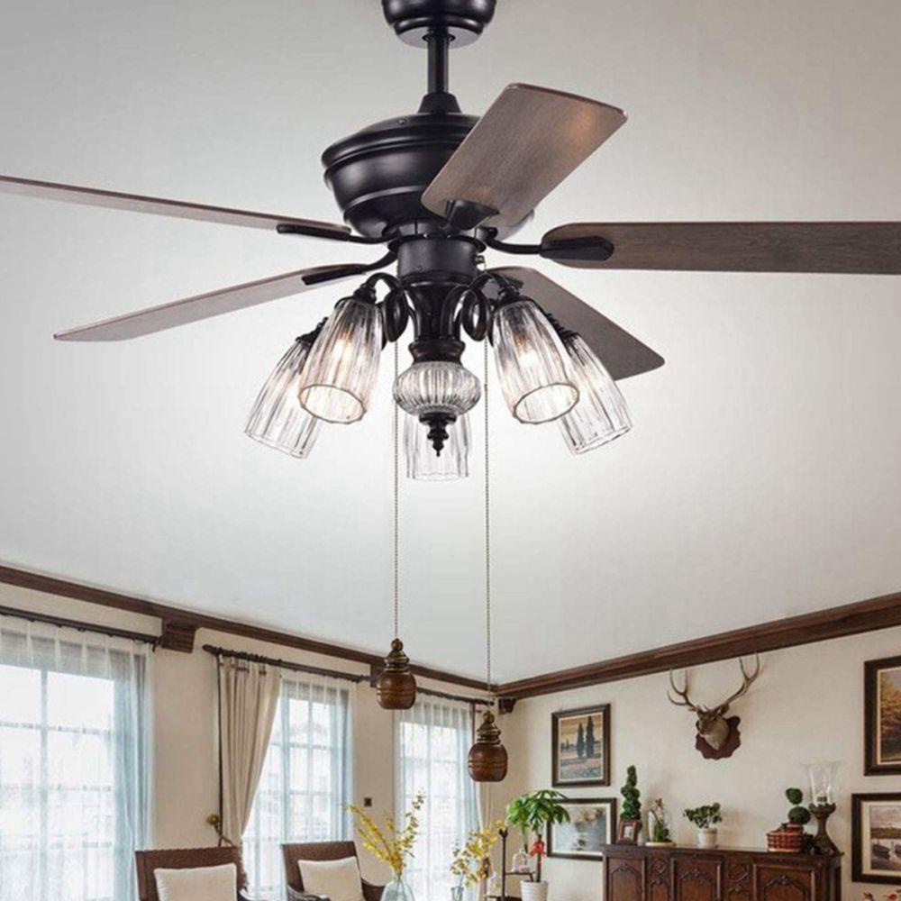 Đèn Treo Trần Nhà Bằng Gỗ Phong Cách Vintage Độc Đáo