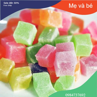 1kg kẹo dẻo sữa trái cây đà lạt mix đủ vị siêu ngon