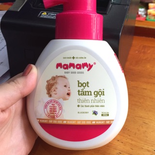 Bọt tắm gội thiên nhiên Mamamy 400ml hương Việt quất