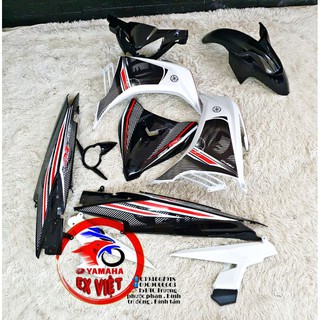 Áo exciter 135  2011 2014 dàn màu 10 món . áo mới chính hãng luôn tem in 3 lớp không bay màu