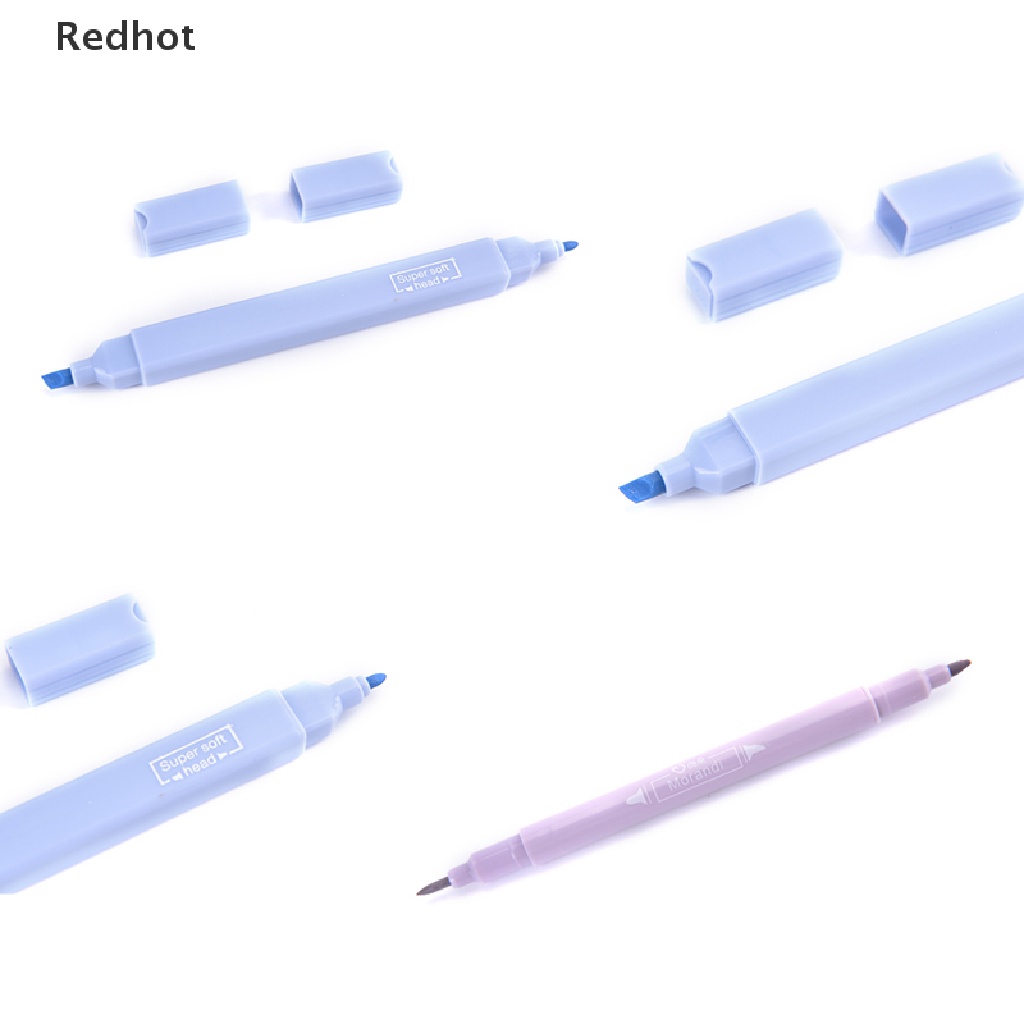 Bộ 6 Bút Đánh Dấu Hai Đầu Màu Pastel