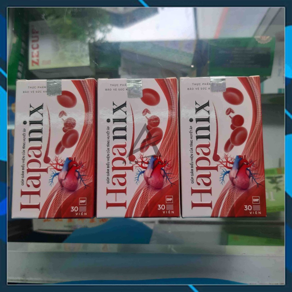 VIÊN UỐNG HAPANIX - Hỗ Trợ ổn Định Huyết Áp Giảm Nguy Cơ Đột Quỵ Thành Phần Tự Nhiên An Toàn - CHÍNH HÃNG HỘP 30 VIÊN | BigBuy360 - bigbuy360.vn