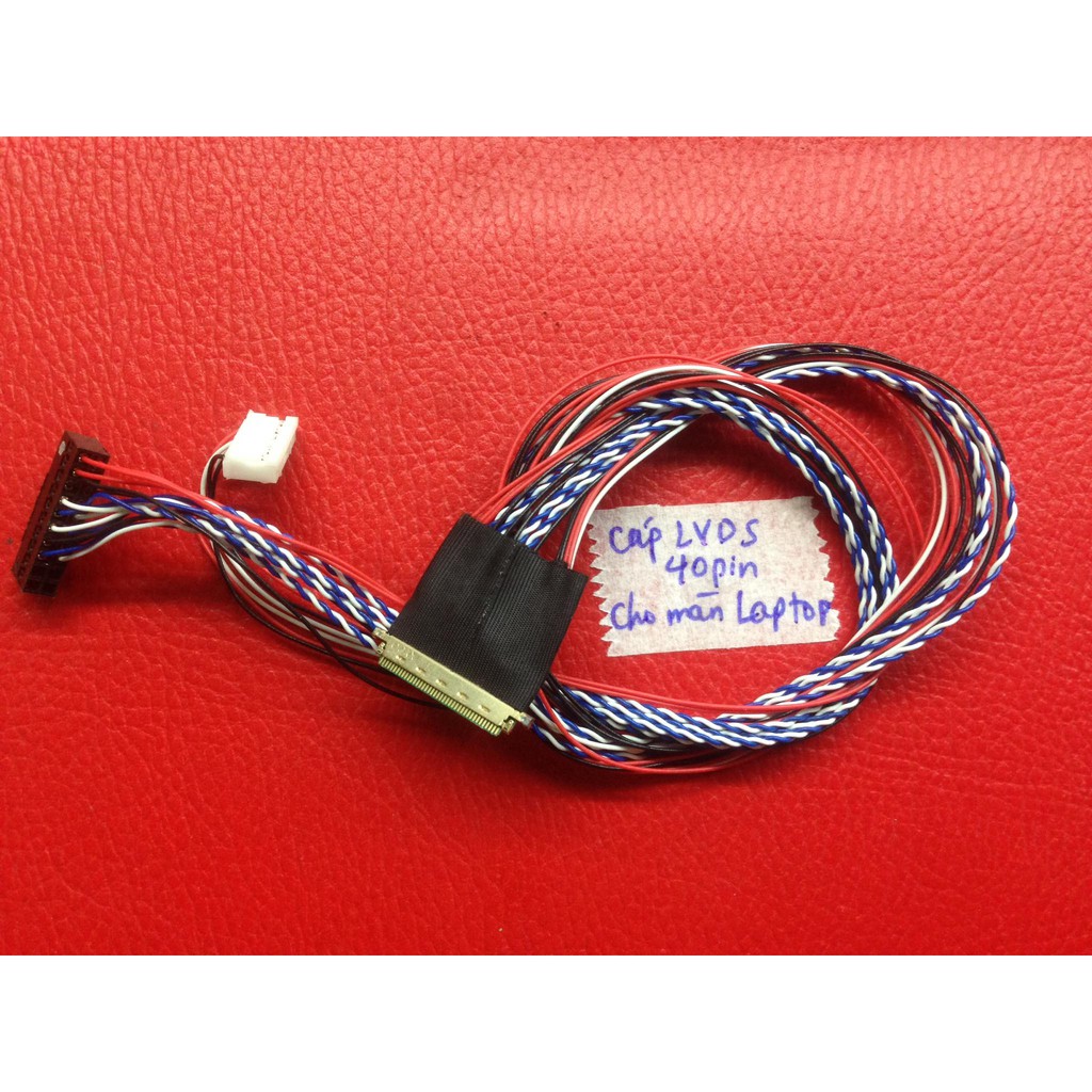 Cáp LVDS 40 pin dài 25cm - 8 cặp tín hiệu (6 kép) độ phân giải 1920x1080