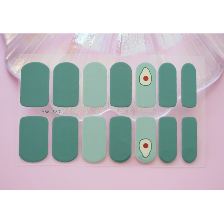 Nail sticker dán móng tay siêu kute,  3D chống nước thời trang chất lượng cao (19)