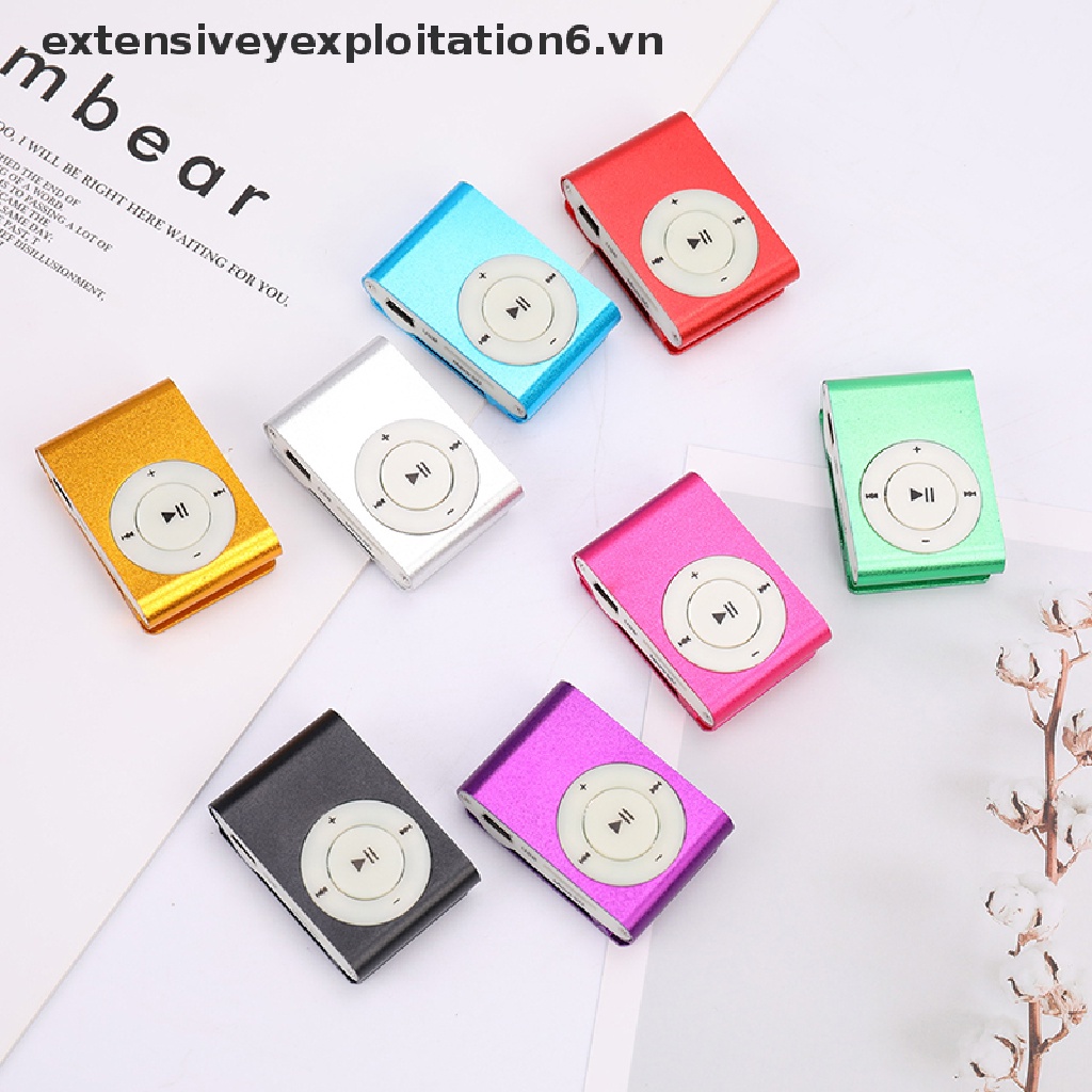 Máy Nghe Nhạc MP3 Mini E6VN / USB Hỗ Trợ Thẻ Nhớ Micro TF 32GB