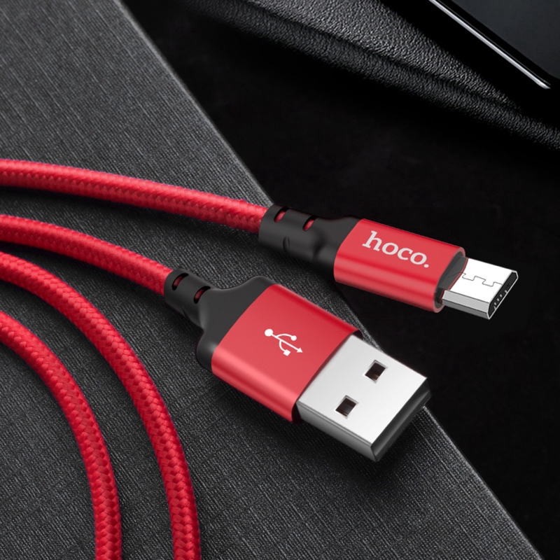 Dây Cáp hoco. X14 Cổng Micro USB/ Type C/ Lightning 2.4A