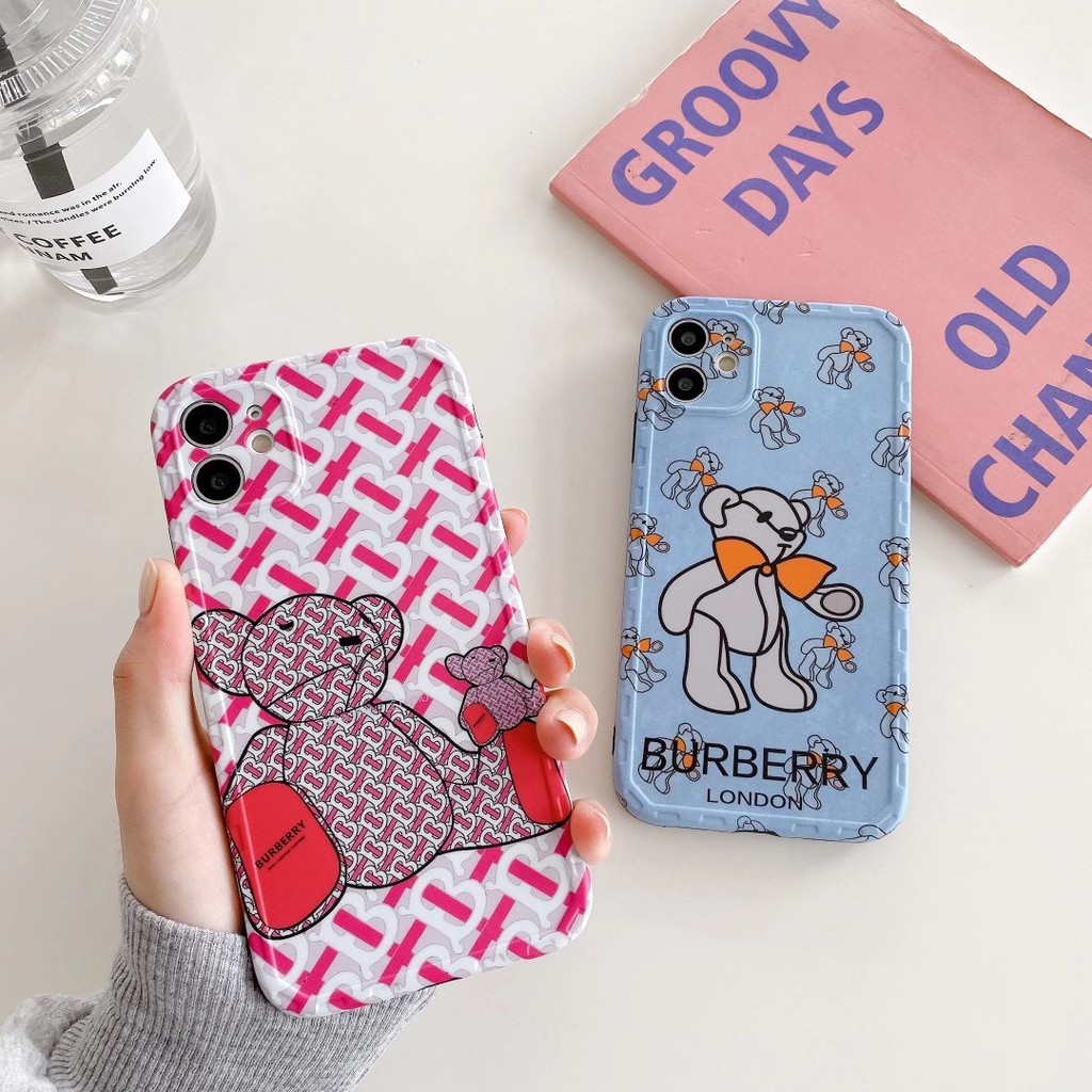 Ốp Điện Thoại Hình Gấu Độc Đáo Cho Iphone 7 8 + X Xs Xr Xsmax 11 Pro Promax | BigBuy360 - bigbuy360.vn