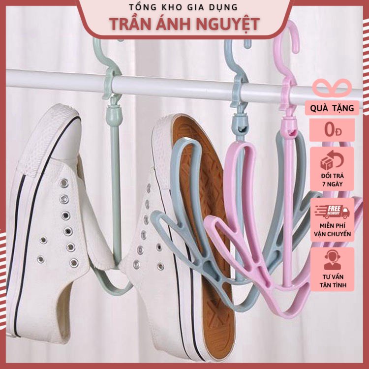Móc Treo Giày, Treo Đồ - Móc Treo Phơi Giày Thông Minh Hình Cá Chất Liệu Nhựa Pp,op Bền, Đẹp Và Chắc Chắn