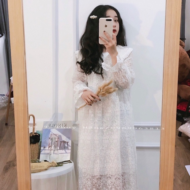 Váy ren tiểu thư