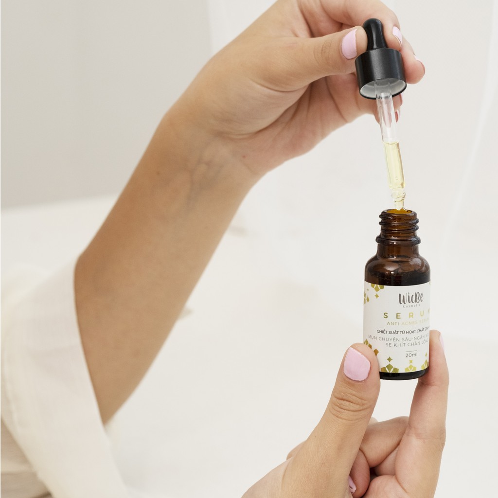 Serum Xóa Mụn Thâm Dưỡng Trắng Da Liền Sẹo Cho Da Dầu Mụn Wicbe 20g | BigBuy360 - bigbuy360.vn