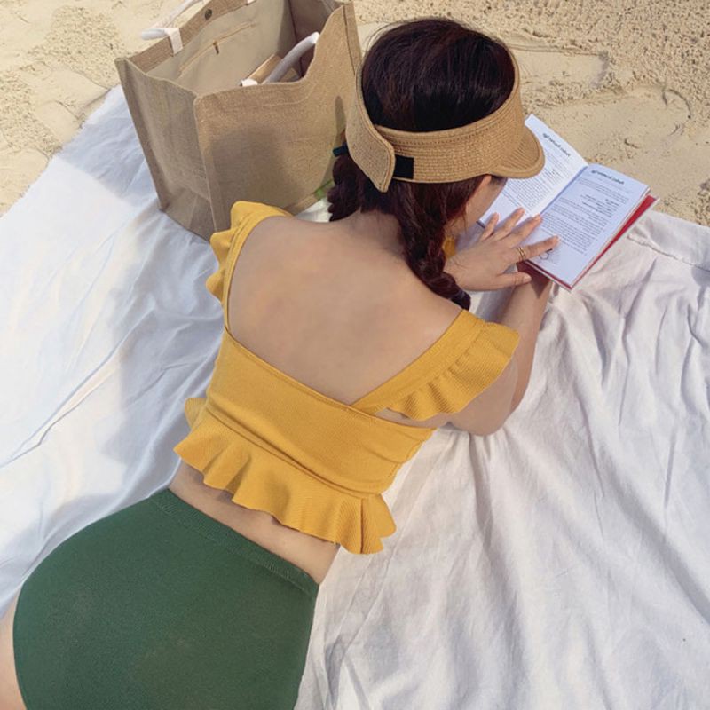 Bộ Đồ Bơi Lưng Cao Dáng Ôm Thời Trang Cho Nữ | BigBuy360 - bigbuy360.vn