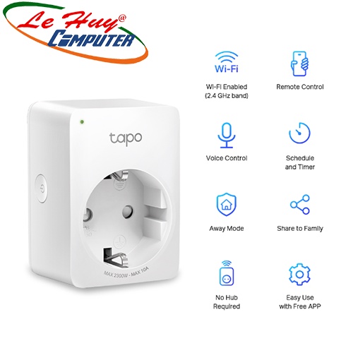 Ổ cắm điện Wifi thông minh TP-Link Tapo P100