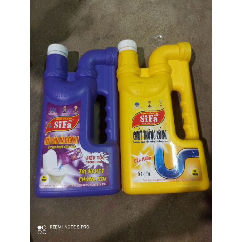 Chất thông cầu cống SiFa loại đặc biệt chống hôi 1600g