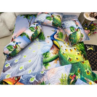 Drap thun lạnh 5D cao cấp ( 3 màu)
