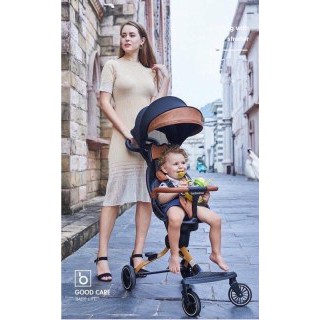 XE ĐẨY GẤP GỌN 2 CHIỀU BAOBAOHAO V5-B CÓ MÁI VÒM