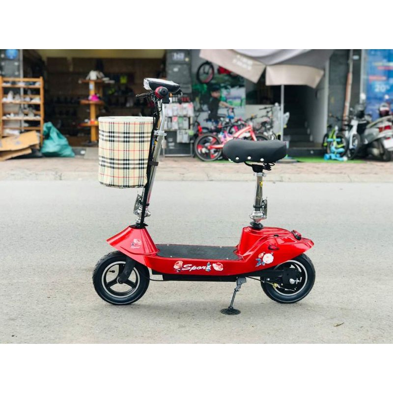 Xe điện mini scooter bánh 10 inch 2021